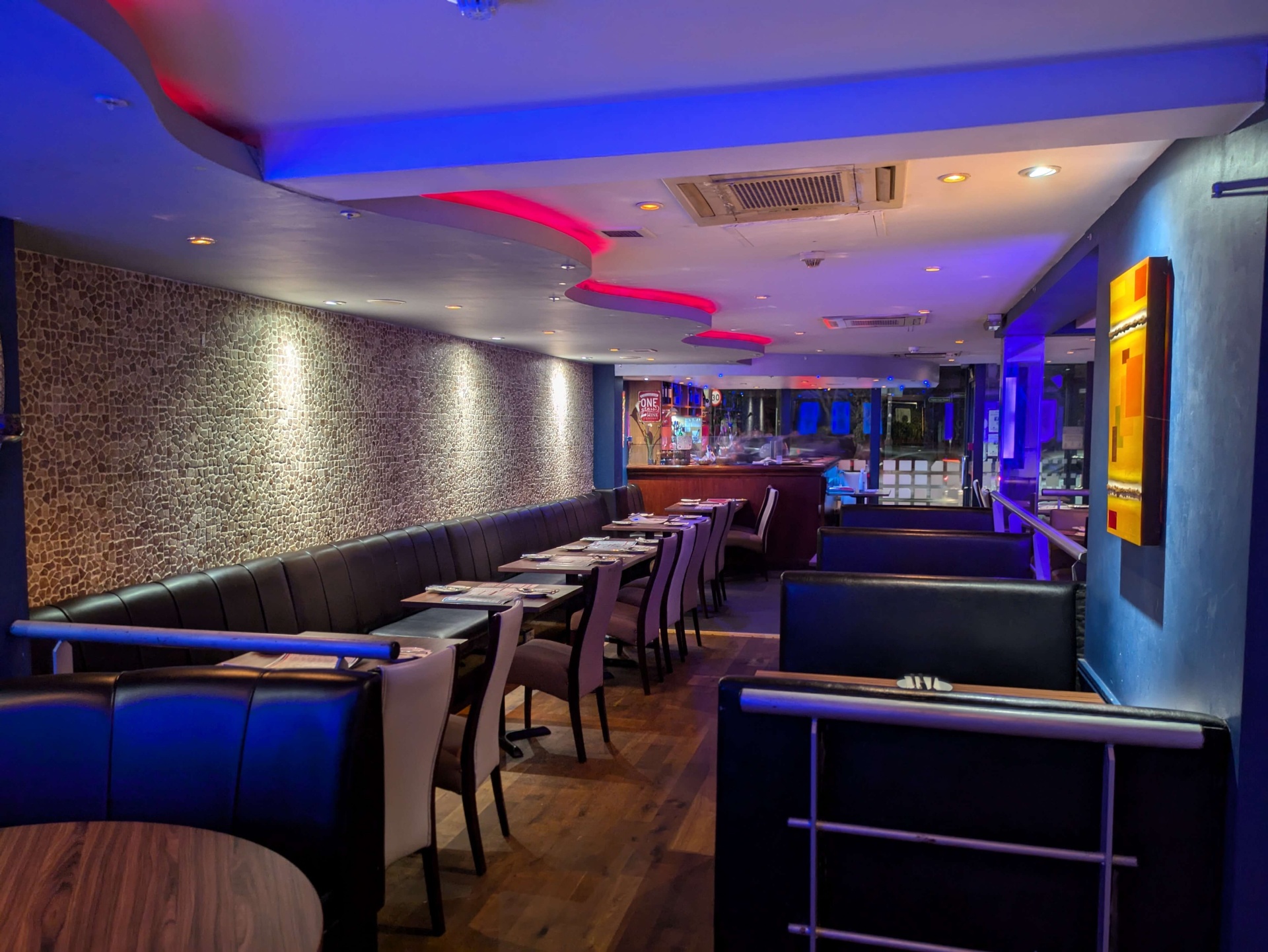 Blue Bengal restaurant interior